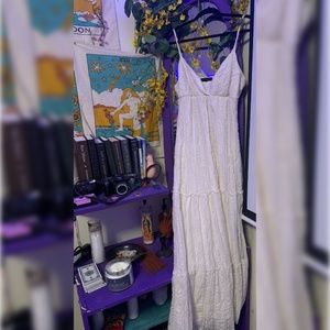 Cream Maxi Dress
